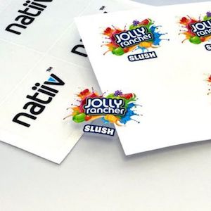 Transparent Sticker Label